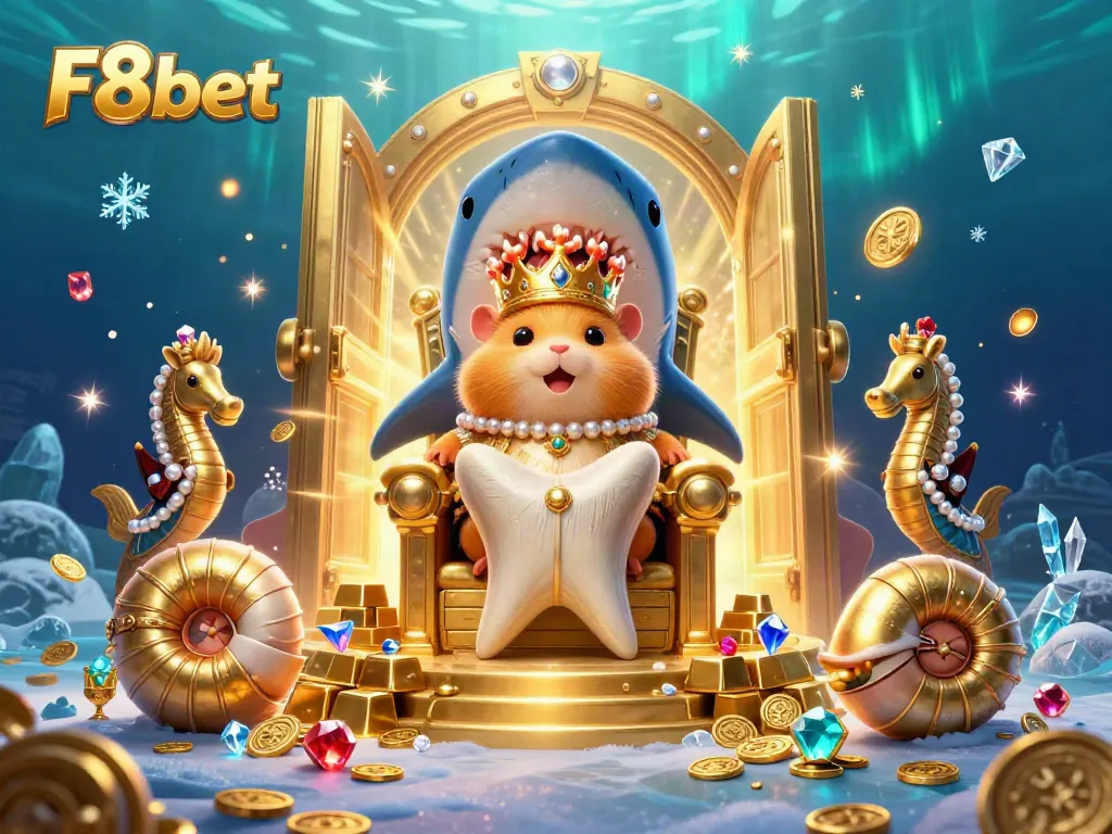 Experience thrilling gaming adventures at F8bet with an extravagant underwater scene filled with treasures.