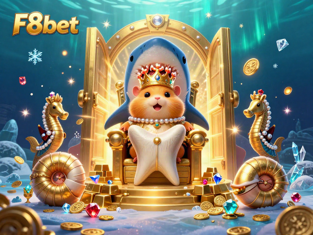 Experience thrilling gaming adventures at F8bet with an extravagant underwater scene filled with treasures.