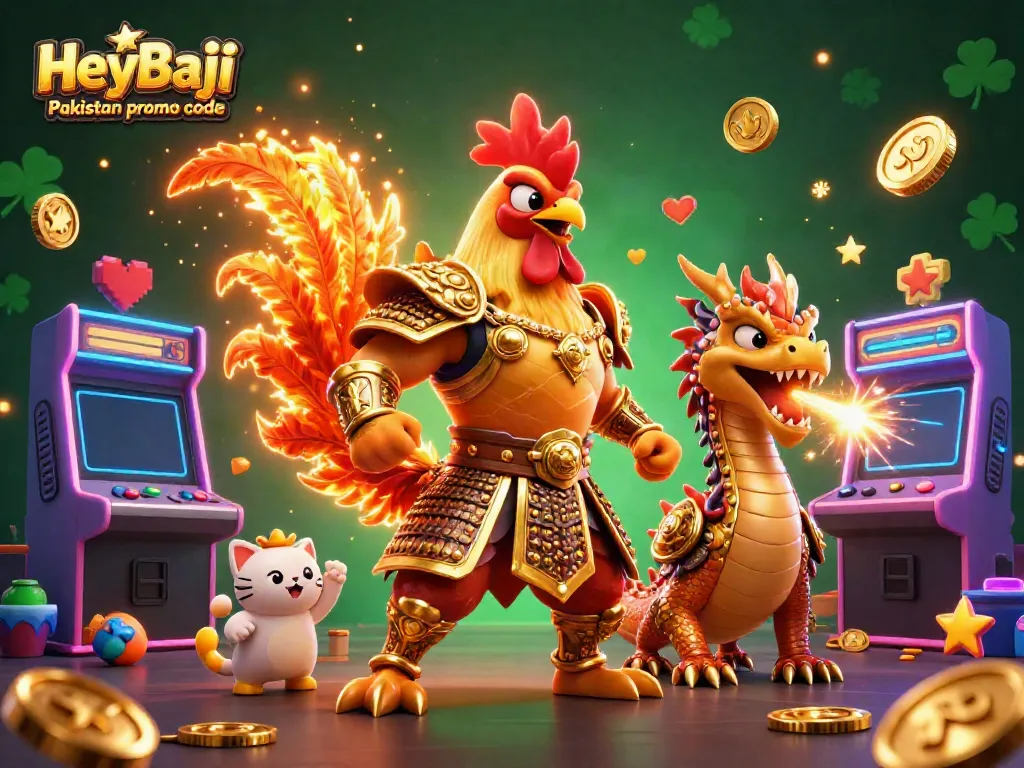 Engage with the HeyBaji Pakistan promo code for exciting exclusive bonuses and rewards in online gaming.