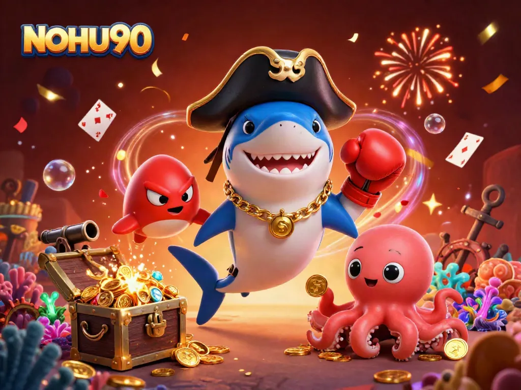 Engage with exciting jackpot moments at NOHU90 amidst vibrant underwater treasures