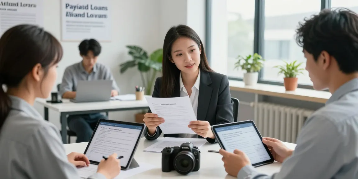 Payday Loans Co Canada consultations in a welcoming financial service office.