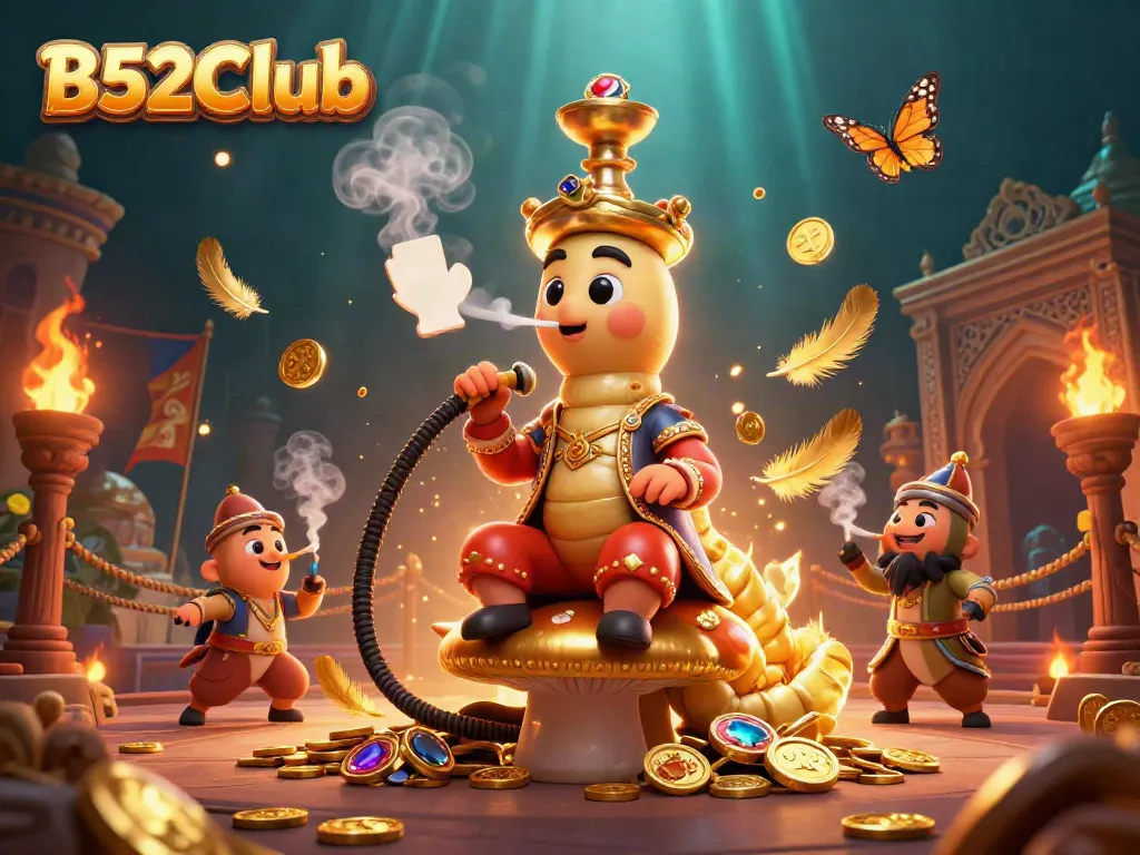 Experience thrilling gameplay at B52Club, showcasing an immersive underwater casino scene with vibrant characters and elements.
