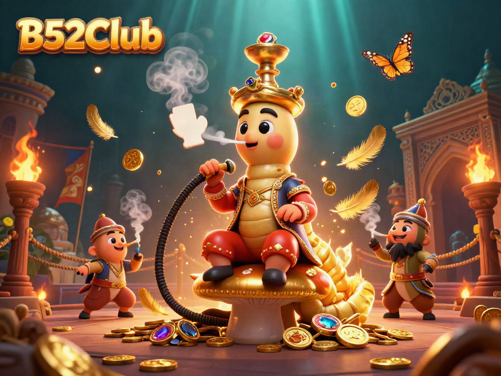 Experience thrilling gameplay at B52Club, showcasing an immersive underwater casino scene with vibrant characters and elements.