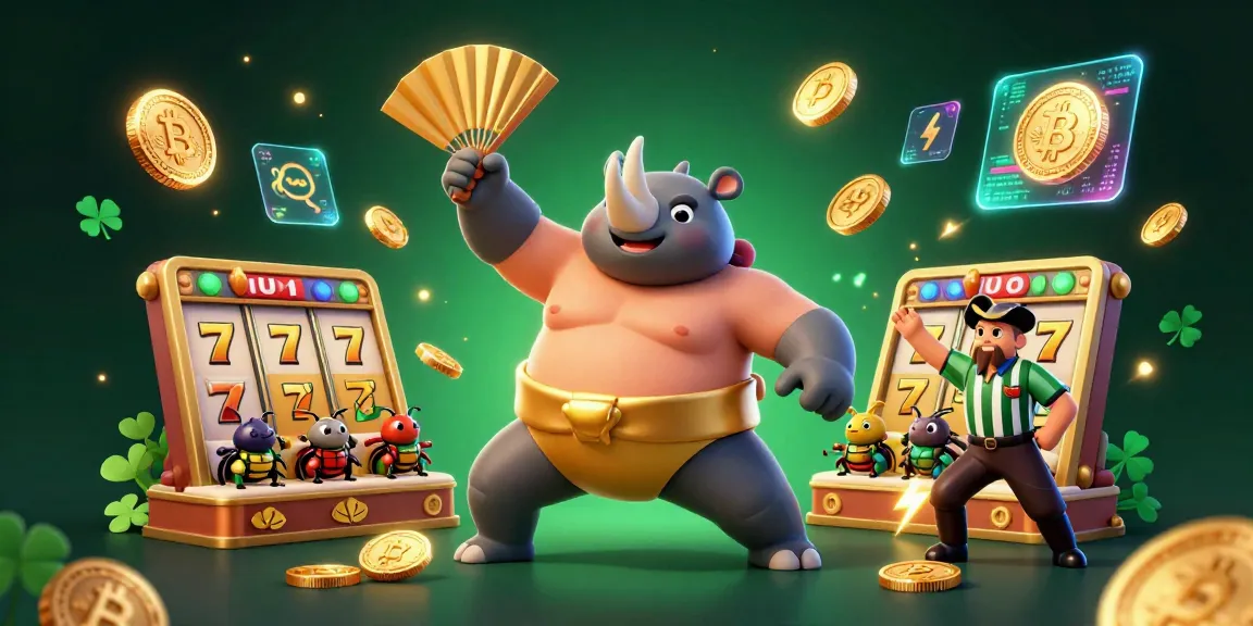 Experience excitement with GG88 as the sumo champion beetle powers through coins and slot reels.